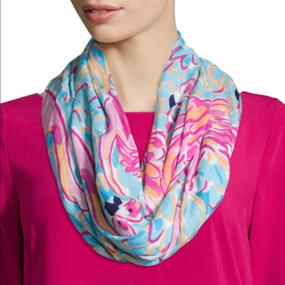 Lilly Pulitzer Infinity Scarf - Peel N Eat RARE